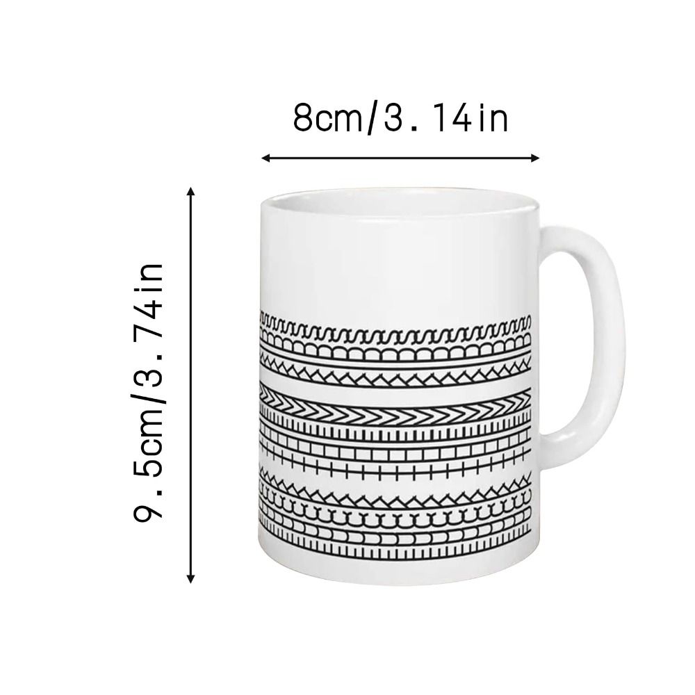 330ml Coffee Mug Ceramics Hidden Message Mug Creative Tea Cup Home Office Gift