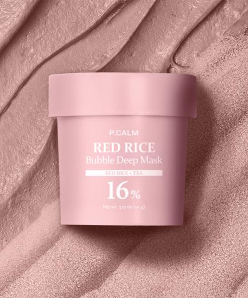 PICAM Red Rice Bubble Deep Mask 90g NONE
