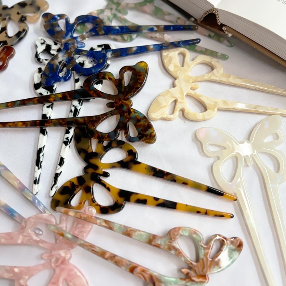 

Acetate Hair Sticks Geometric Hair Fork Hair Accessory Hairpins 4