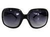 8(eight) Big Frame Sunglasses, Oval Shape, Black