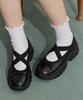 [JILL BY JILLSTUART] Marie Ribbon Mary Jane Platform Sneakers JLSO5F203BK