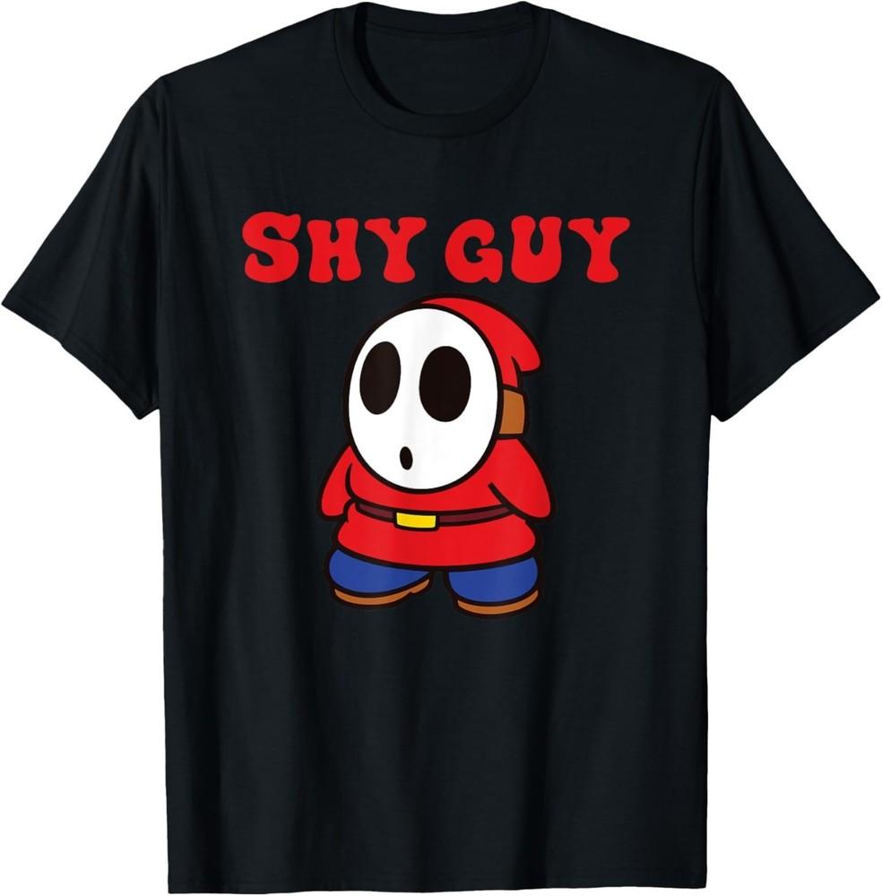 Super Mario Bros Shy Guy Simple Retro Nintendo Icon T-Shirt XL