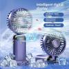 Usb Rechargeable Portable Handheld Fan – Cute Plastic Design, Dual Use (Handheld/Stand), Summer Cooling Fan For Kids & Adults