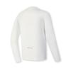 Fila Versatile Comfortable Half-Zip Long Sleeve T-Shirt Men Tops Starlight-White A11M513217FWT