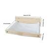 Stable Wood Wall Mounted Cats Perches for Active Cats Easyly Mount Secure Resting Bed Stability Support