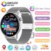 2025 NFC Smartwatch Amoled HD GPS Track Sportarten Herzfrequenz Bluetooth-Anruf Wasserdicht Damen Frauen Smartwatch Für Huawei Xiaomi
