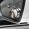 Oglindă retrovizoare pentru unghi orb pentru mașină cu unghi larg, 360 de grade, reglabilă, oglindă rotundă mică, oglindă retrovizoare auxiliară convexă pentru mașină
