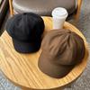 Windproof Beret Cap Solid Color Painter Peaked Hat  Autumn Winter Girl Accessories
