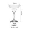 OLOEY Gestreiftes Margarita-Glas