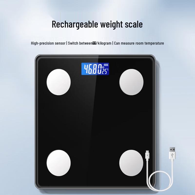 Mi Ling Smart Rechargeable Digital Weight Scale (CN version)