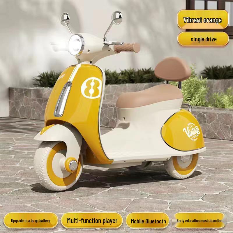 

Детский трансграничный электрический трехколесный велосипед с дистанционным управлением - Двухприводный, Перезаряжаемый, Идеальный подарок для мальчиков и девочек