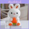 Joli Lapin en Peluche avec Porte-clés Animal Doux et Poilu Poupée Remplie Pour Enfants Décor