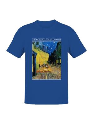 Van Gogh's Starry Cafe Terrace Men's T-shirt Unisex T-Shirt