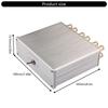 2 In 1 Sound Selectors Box Gold Plateds Coppers Terminals Speaker Selectors Switches For Amplifiers And Speakers