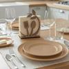 Rustic Napkin Holder Leaf Shape Napkin Organizer Decorative Paper Towel Rack  Kitchen