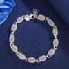 925 Silver Beads Charm Bracelets For Women Luxury Hollow Adjustable Lucky Ball Bracelet Wedding Party Fine Jewelry Gift