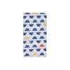 Tenugui Gauze, 100% Cotton, Made In Japan, Anti-fray Treatment (Mt. Fuji Pattern, Blue)
