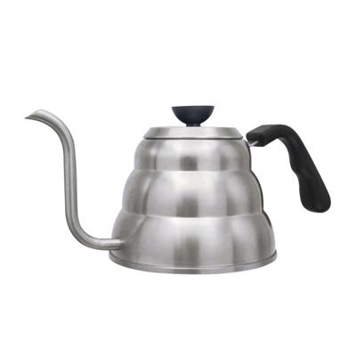 1/1.2L Stainless Tea Coffee Steel Pour Over Drip Kettle Gooseneck Pot Teapot