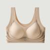 No Steel Ring Soft Support Lifting Underwear Women's Summer Thin Skin-friendly Breathable Non-marking Gather Large Size Beauty Back Bra Cover