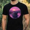 Unisexs Capybara Motif Cotton TShirt Size XS To XL