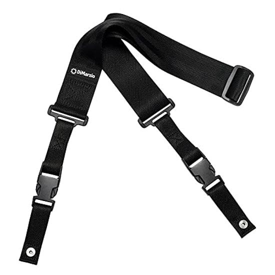 DiMarzio DIMARZIO DiMarzio Strap Clip Lock Size Reinforced Nylon / (S Black) [DD2200S BK] []