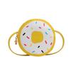 New Cartoon Doughnut Modelling Coin Purse Kawaii Children's Crossbody Bag Boy Girl Shoulder Bag Birthday Gift