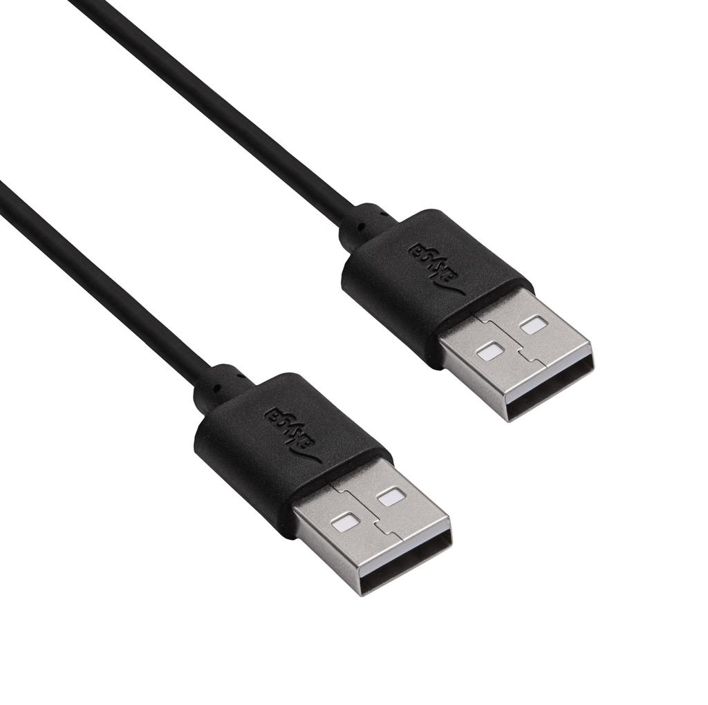 Akyga Ak-Usb-11 Extension Cable 2X USB A 2.0 Male-Male Plug Cable 1.8
