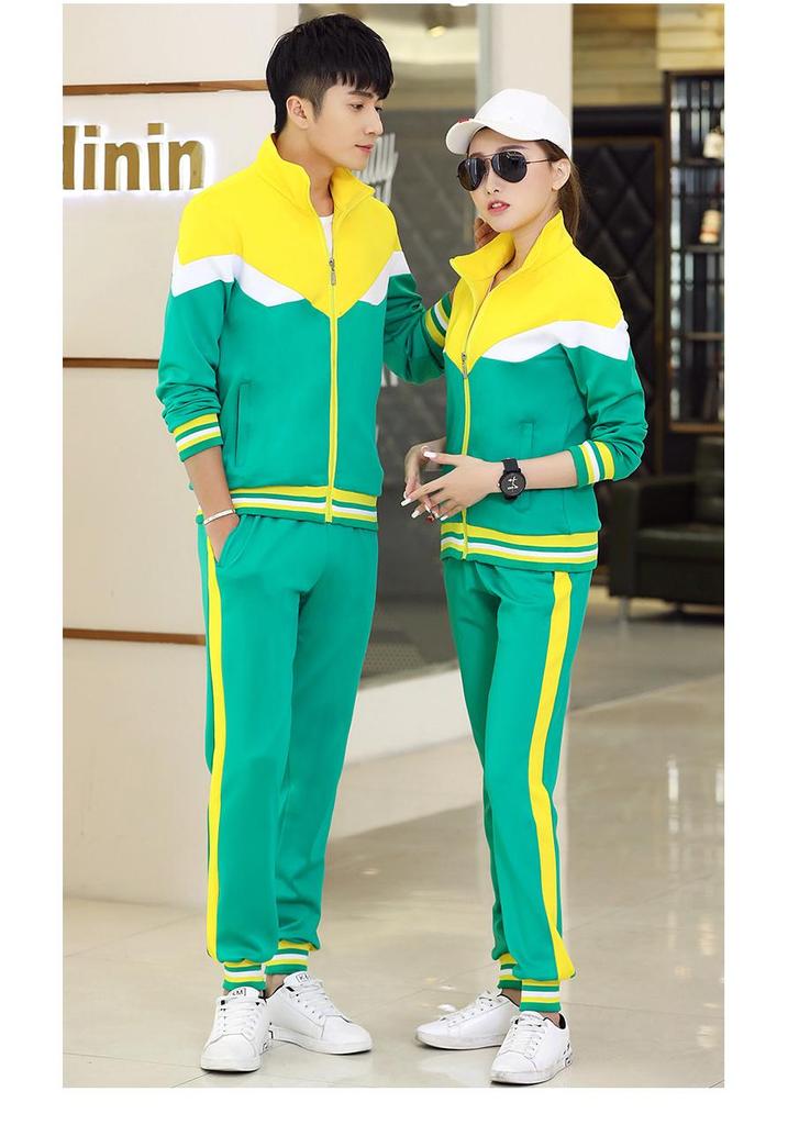 Unisex British Style School Uniform: Spring & Autumn Sports Suit for Children