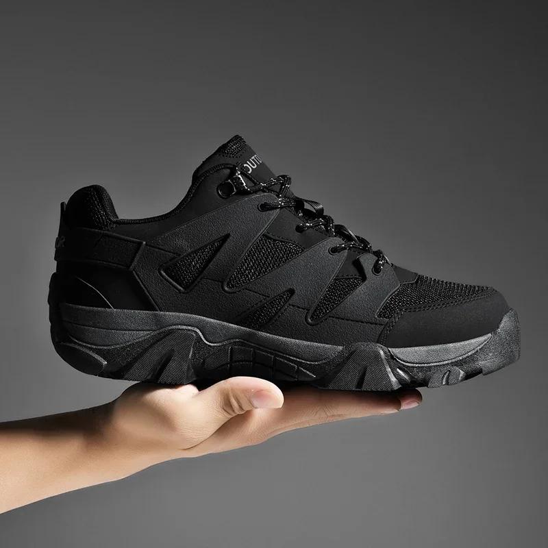 Fashion New Men Anti Slip Wear Resistant Climbing Shoes Forest Training Breath Travel Shoes for Men Outdoor Casual Sneakers Size 39-48