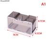 Acrylic Display Case Fit for 1:64 Mini Size Dust Proof Clear Box Cabinet 1/64 Action Figures Display Box Educational Kid Boys X1