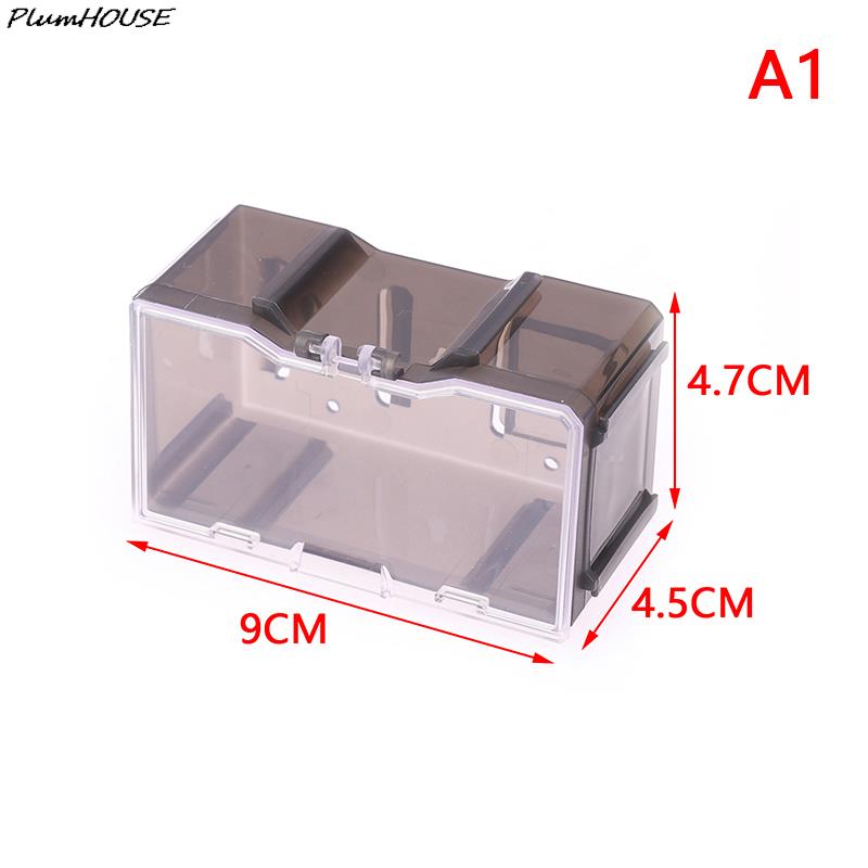 Acrylic Display Case Fit for 1:64 Mini Size Dust Proof Clear Box Cabinet 1/64 Action Figures Display Box Educational Kid Boys X1