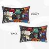 Stephen King Book Covers, Horror Bookworm Rectangle Pillowcase Cushion Cover Decorative Bedroom Bed Home Comfort Throw Pillow