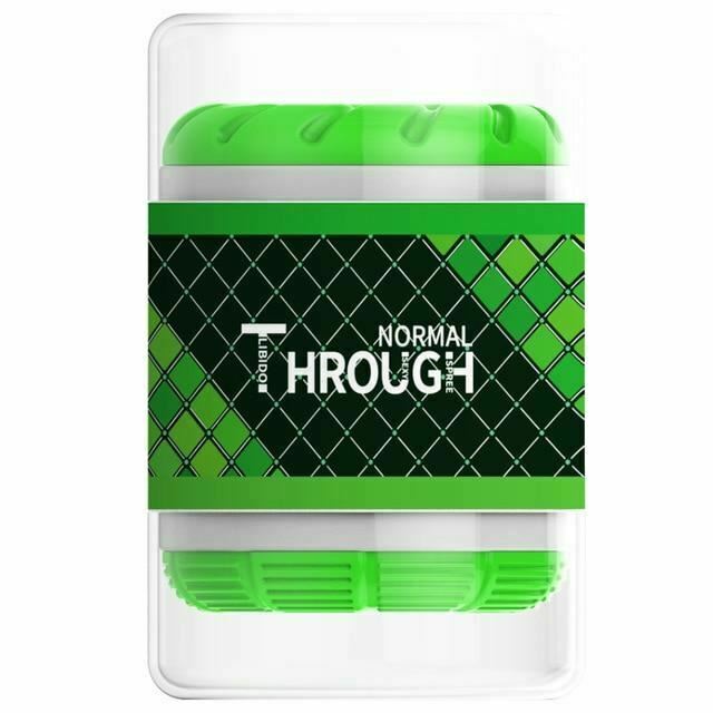 Lila Grün Blau Silikon Masturbator Stroker Hülle Masturbation Masturbatoren