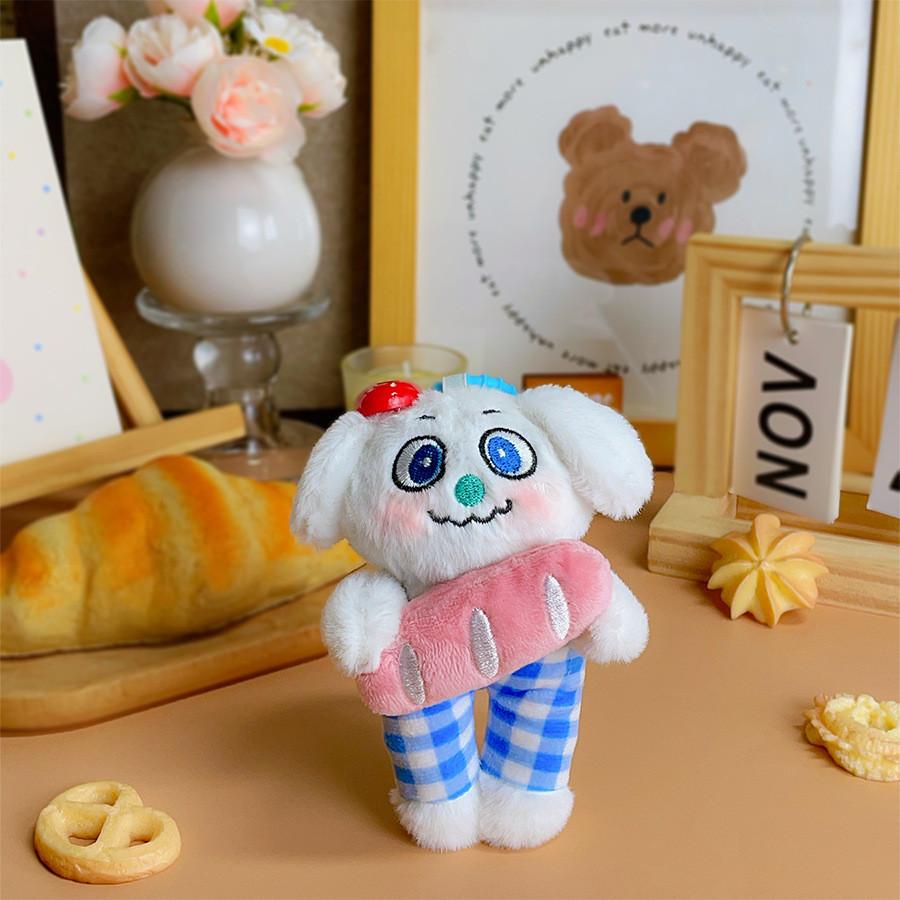 Cute Plush Animal Bag Charm With Polyester Fiber Filling For Kids And Teens