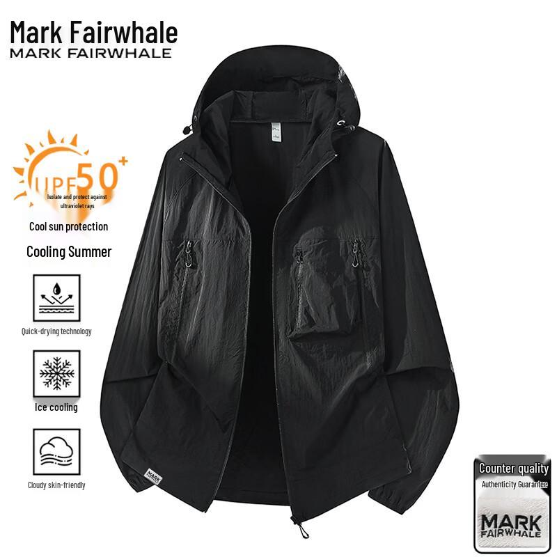 Mark Fairwhale Men s Summer UV Protection Hoodie L