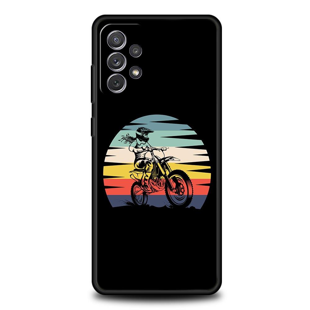 Husă sport pentru motociclete Moto Cross pentru Samsung Galaxy A51 A71 A21S A12 A11 A31 A52 A41 A32 A01 A23 A33 A53 A73 A03S A13 5G
