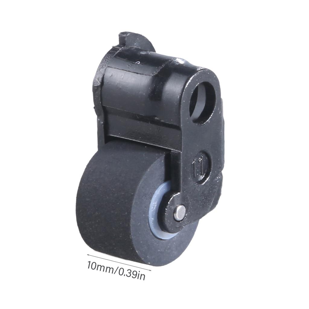 Erstatningstape Stereospiller Reimhjul 10 mm Diameter Reimhjul Lagerhjul Klemrulle Beltehjul Beltereimhjul 10 mm