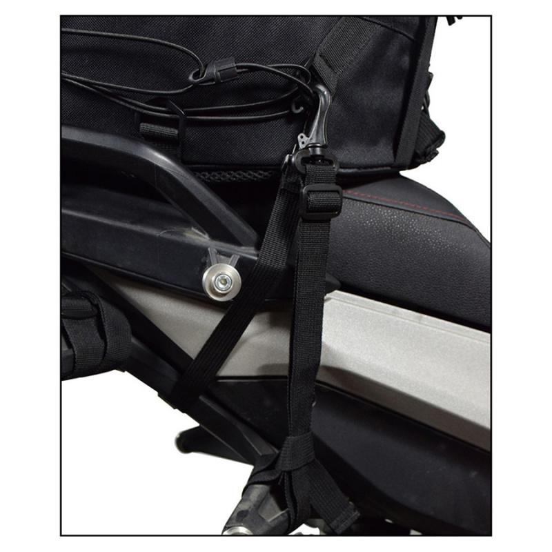Motorcykel Cykel Baksäte Stor Kapacitet Hjälmväska Förvaring Ryggsäck Vattentät