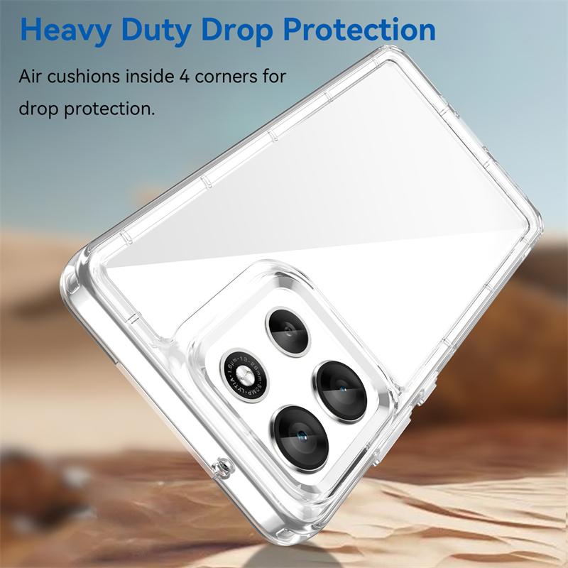 Transparent Case For Motorola Moto G86 Case Anti-knock Silicone Colorful Back Cover Moto G86 Case Cover For Moto G86 G100 Pro