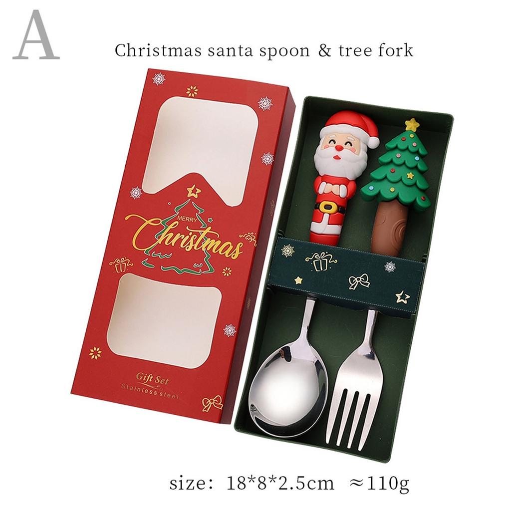 Vánoční sada lžíce a vidličky