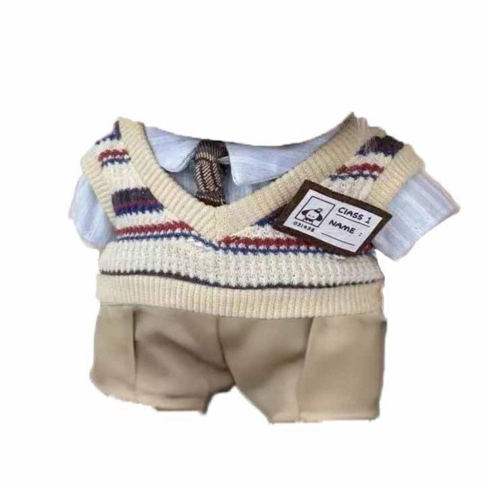 Postman Cotton Doll Clothes Uniform No Attribute Doll Clothes Plush Doll Clothes  20cm Cotton Doll