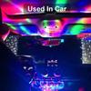 Mini USB LED Stage Disco Light Colorful Projection Effect Lamp Portable Party Club Atmosphere Light For Car Family Entertainment Neon Lights 4