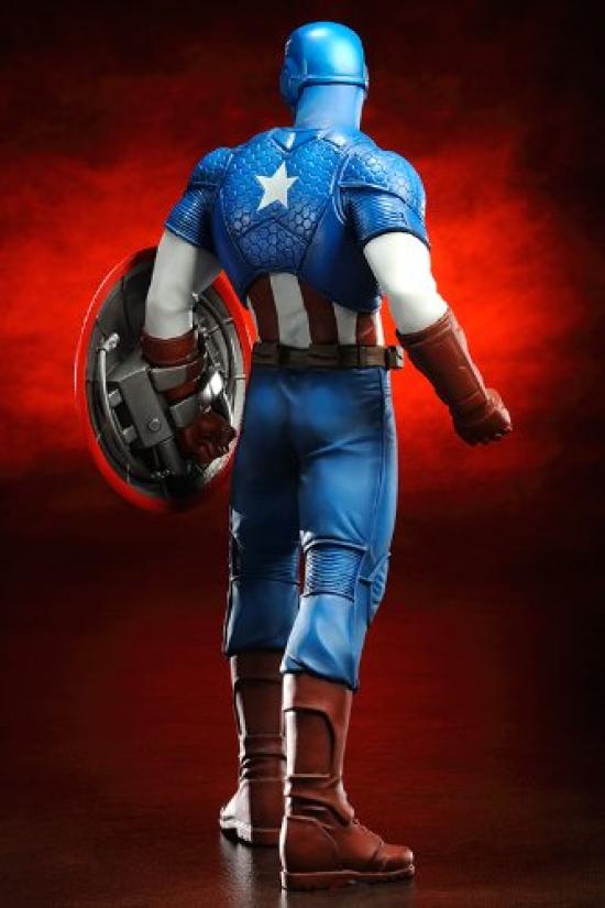 Kotobukiya AVENGERS MARVEL AVENGERS Captain America MARVEL Scale PVC Painted Finished Figure NOW! ARTFX+ NOW! 1/10