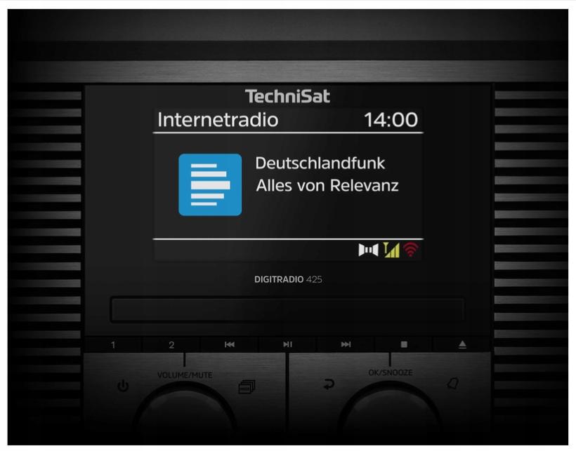 TechniSat DIGITRADIO 425 DAB+ CD Internet Radio Tower Wi-Fi Spotify 40W
