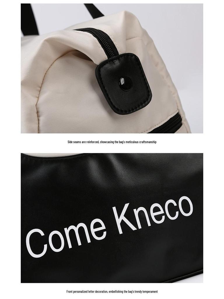 Short Trip Sports Bag with Shoe Compartment and Wet/Dry Separation – Single Shoulder Crossbody