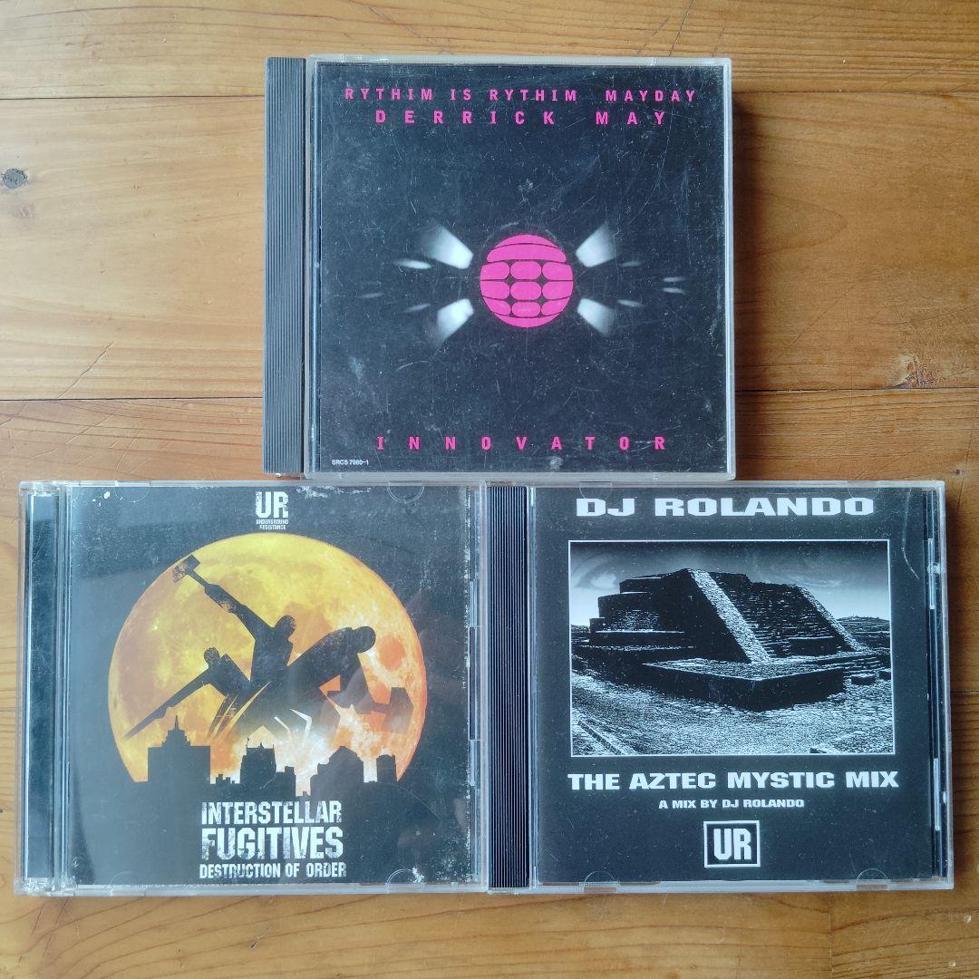 

[USED] Derrick May Innovator & DJ Rolando 3 CDs