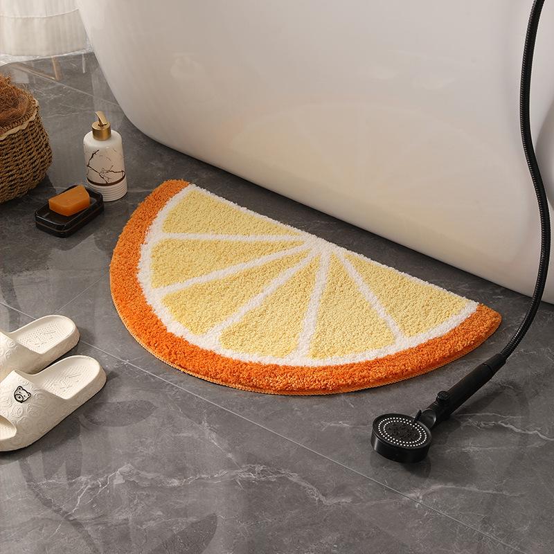 Cartoon Cat Head Absorbent Non-slip Bathroom Mat