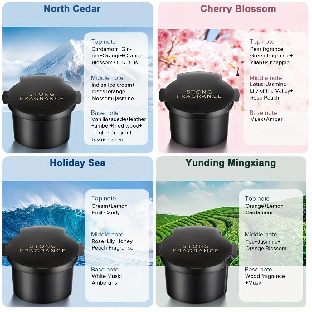 Smart Car Aroma Diffuser Cloud Mist With Sound RGB Light Auto Air Freshener Rechargeable Removing Odors Car Accessories