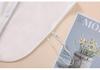 Jialeyi Retro Ethnic Embroidered Korean-Style White Fake Collar for Girls
