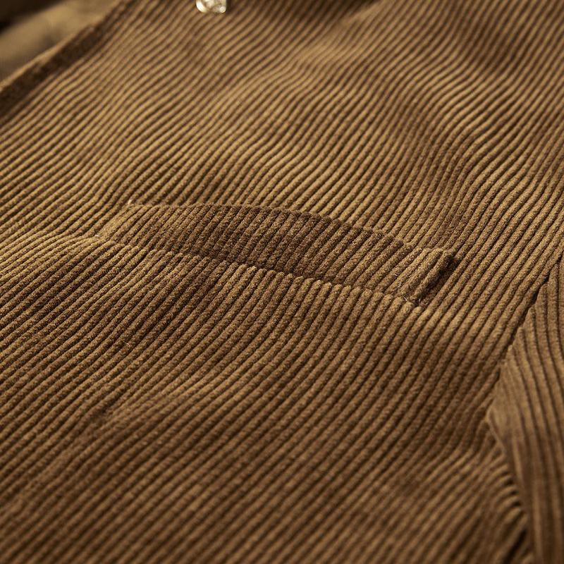 Spring Autumn Men's Jacket Jacket Men Loose Small Casual Corduroy Suit Men